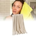 thumbnail image 1 of Soft Absorbent Quick-Drying Bath Towel Cape-Unisex Spa Wrap for Women Men,Super Absorbent Microfiber Bathrobe Towel for Home,Beach,Pool,Gym,Travel-Skin-Friendly Comfortable Relaxing Shower Towel, 1 of 5