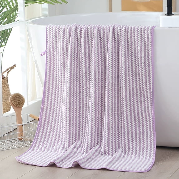 Large Bath Towels Clearance,Thick Plush Bath Towels Dry From Shower,Cotton Absorbent Superfine Fiber Soft Comfortable Bath Towel,Absorbent Dry Oversized Towels Spa Hotel Luxury Shower Towels