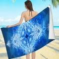 thumbnail image 1 of Large Beach Towels for Travel and Beach - STJ(17) Print, Machine Washable for Bathroom, beach, yoga, camping, hiking, 1 of 7