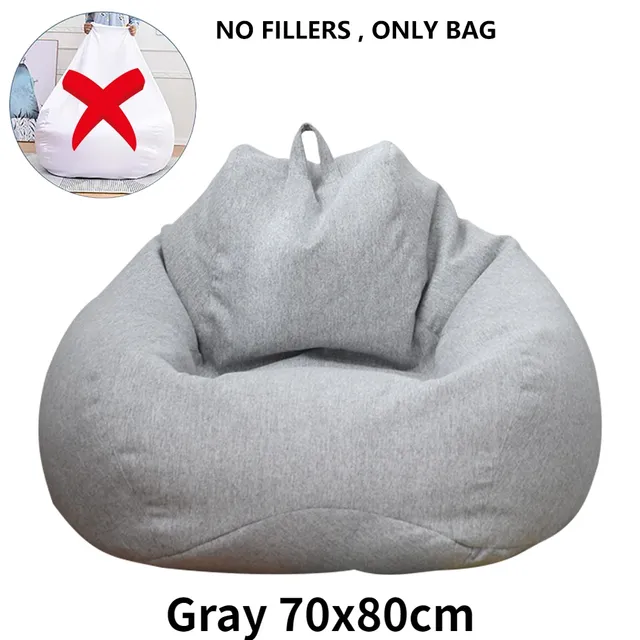 Large Bean Bag Chair Sofa Cover Comfortable Outdoor Lazy Seat Bag Couch