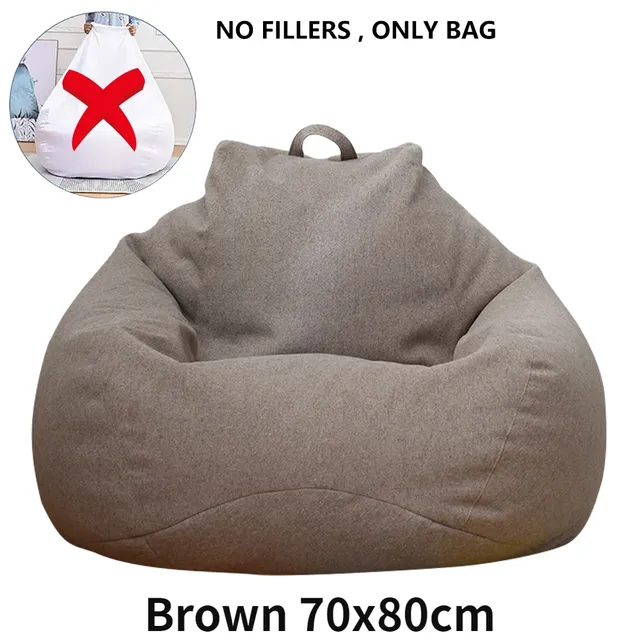 Large Bean Bag Chair Sofa Cover Comfortable Outdoor Lazy Seat Bag Couch