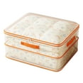 thumbnail image 1 of Large Bedding Storage Bags with Zipper, Storage Bag with Transparent Mesh, Suitable for Bedding, Duvets,Pillows,Sheets and Blankets Xl, 1 of 4