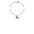 thumbnail image 1 of Large ''Best Friend'' Heart Family Infinity Toggle Chain Bracelet, 1 of 1