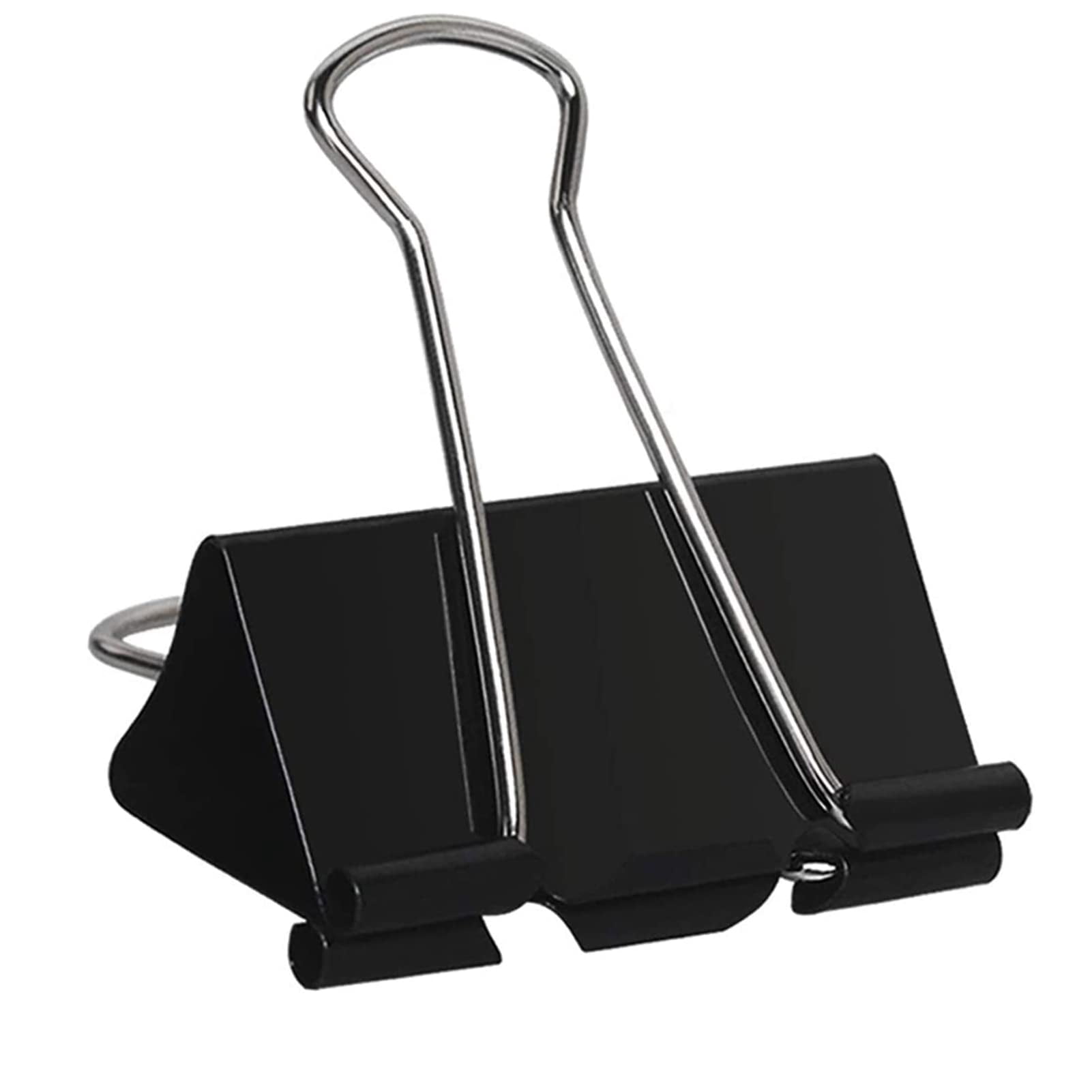 Large Binder Clips 2 Inch (72 Pack)  Extra Big Paper Clamps Giant For Office And Home Supplies Black