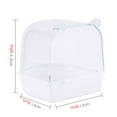 thumbnail image 1 of Large Bird Bath for Cage, Parrot Bath for Parakeet,Bird Bath Box Parrot Bathing Tub for Pet Brids Finch Canary Parrot Lovebird, 1 of 2