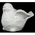 thumbnail image 1 of Ceramic Bird Figurine with Wings Up Large - White - Benzara, 1 of 3