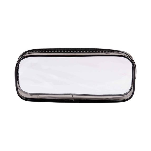 Large Birthday Gift Bags for Women Transparent Zippered Pencil Case 20x8x3.5cm Large Cosmetic Bags for Women Travel