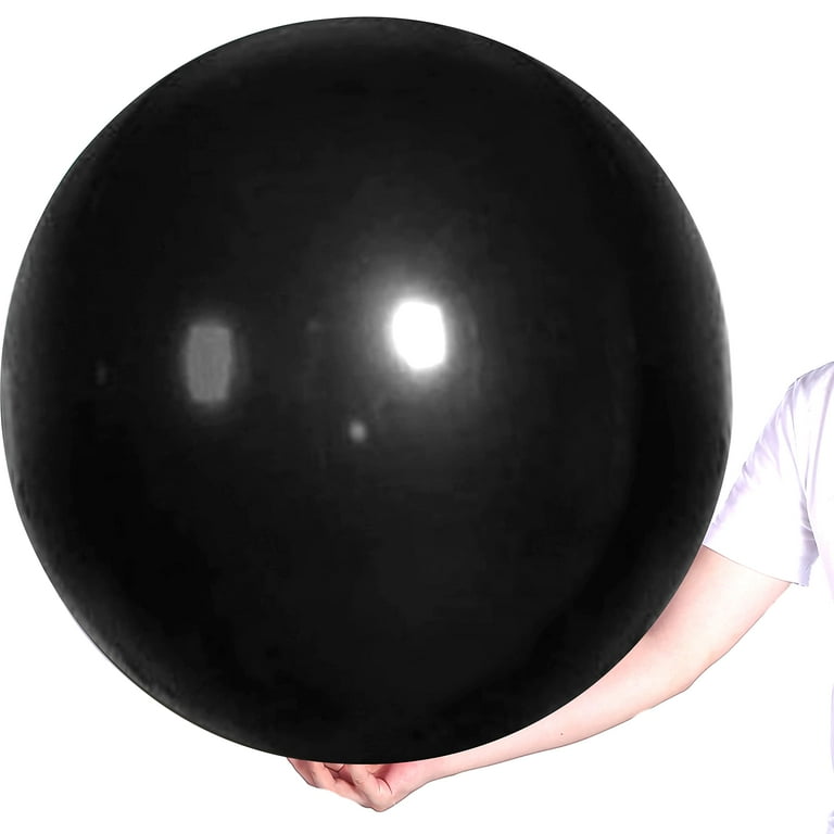 Large Black Balloons SE33 36 Inches 4 Pack Giant Jumbo Big Thicken