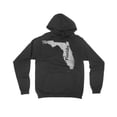 thumbnail image 1 of Large / Black Florida Mens Sweatshirt Home State Hoodie, 1 of 3