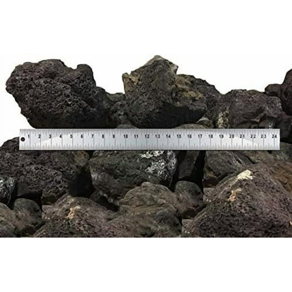 Black Landscaping Rock