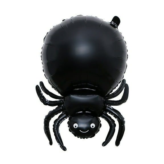 Large Black Spider Halloween Foil Balloon Halloween Party Balloons and Spooky Decorations