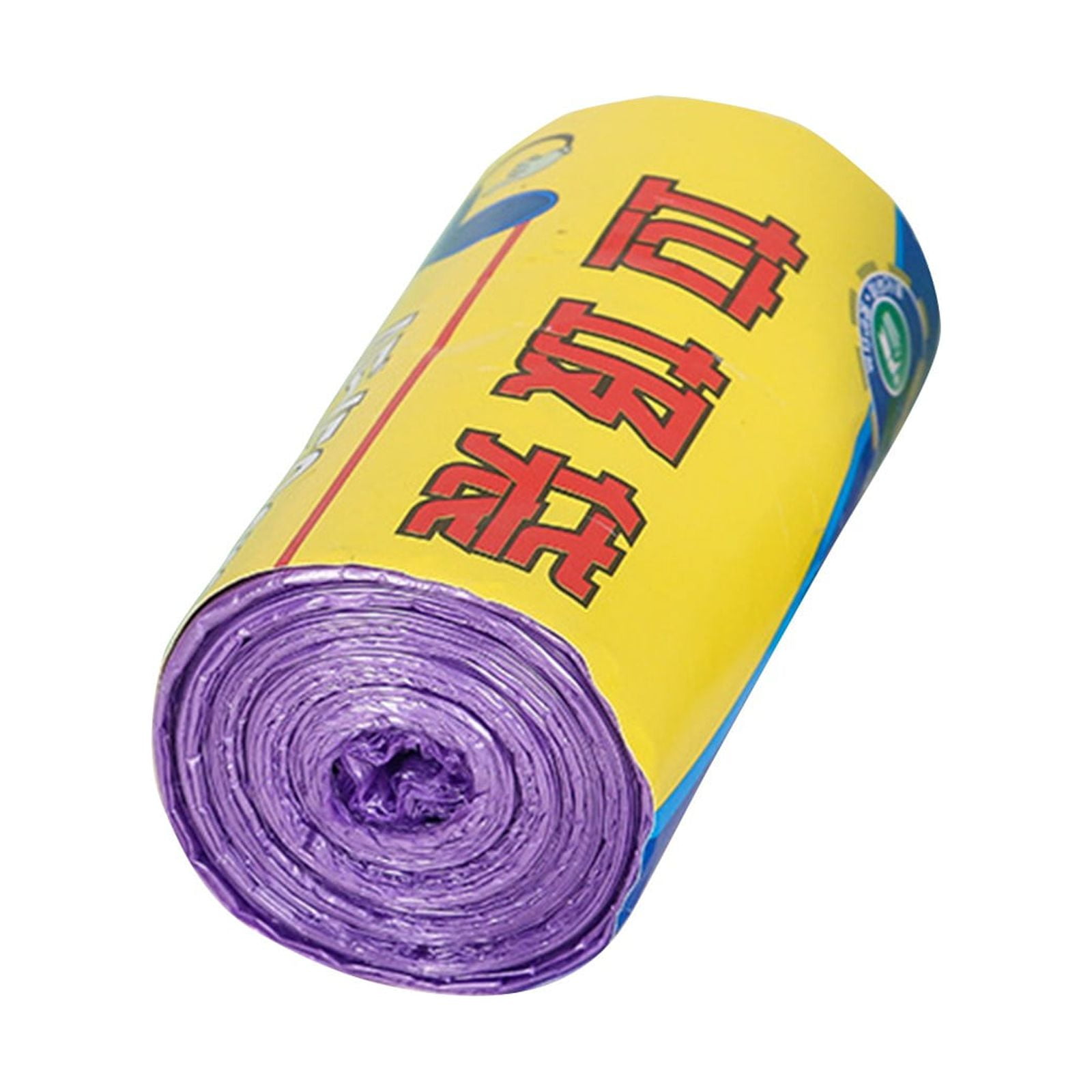 Large Black Trash Bags (Purple), Extra Strong & Tear Resistant Heavy-Duty Garbage Bags for Outdoor Use, Ideal for Lawn & Yard