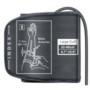 Large Blood Pressure Cuff, Replacement Large Cuff Compatible with Omron BP for 9-19 Inches22-48cm Big Arm