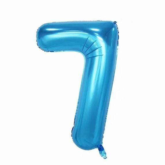 Large Blue Foil Number 0 Balloon, 40 Inch Helium Air Mylar Balloon for Birthday Party, Anniversary, Graduation, Event Decorations, Photo Props, Reusable and Easy to Inflate