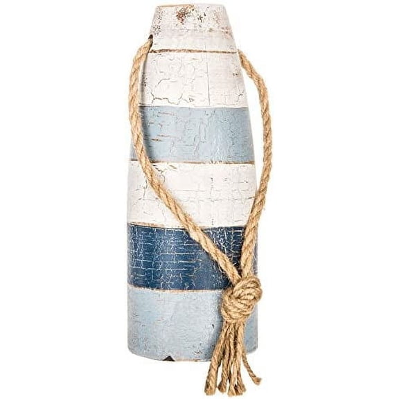 Large Blue & White MDF Buoy