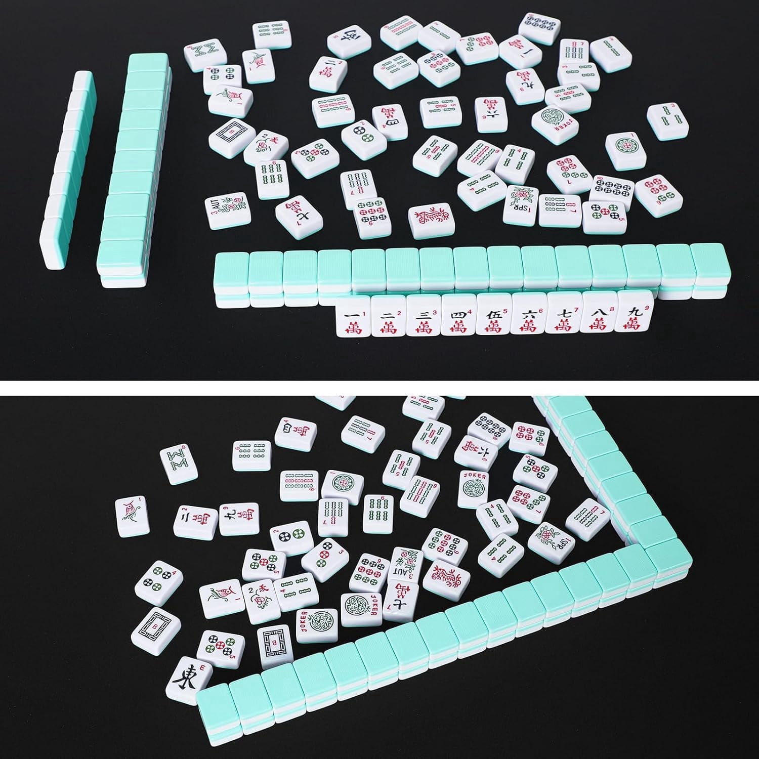 Large Board Game Mat(Black, 3.5'x5.5'), Anti-Slip, Noise-Reducing Table Cover for Board Games, Poker, Mahjong, Dominoes, Dice and Card Games
