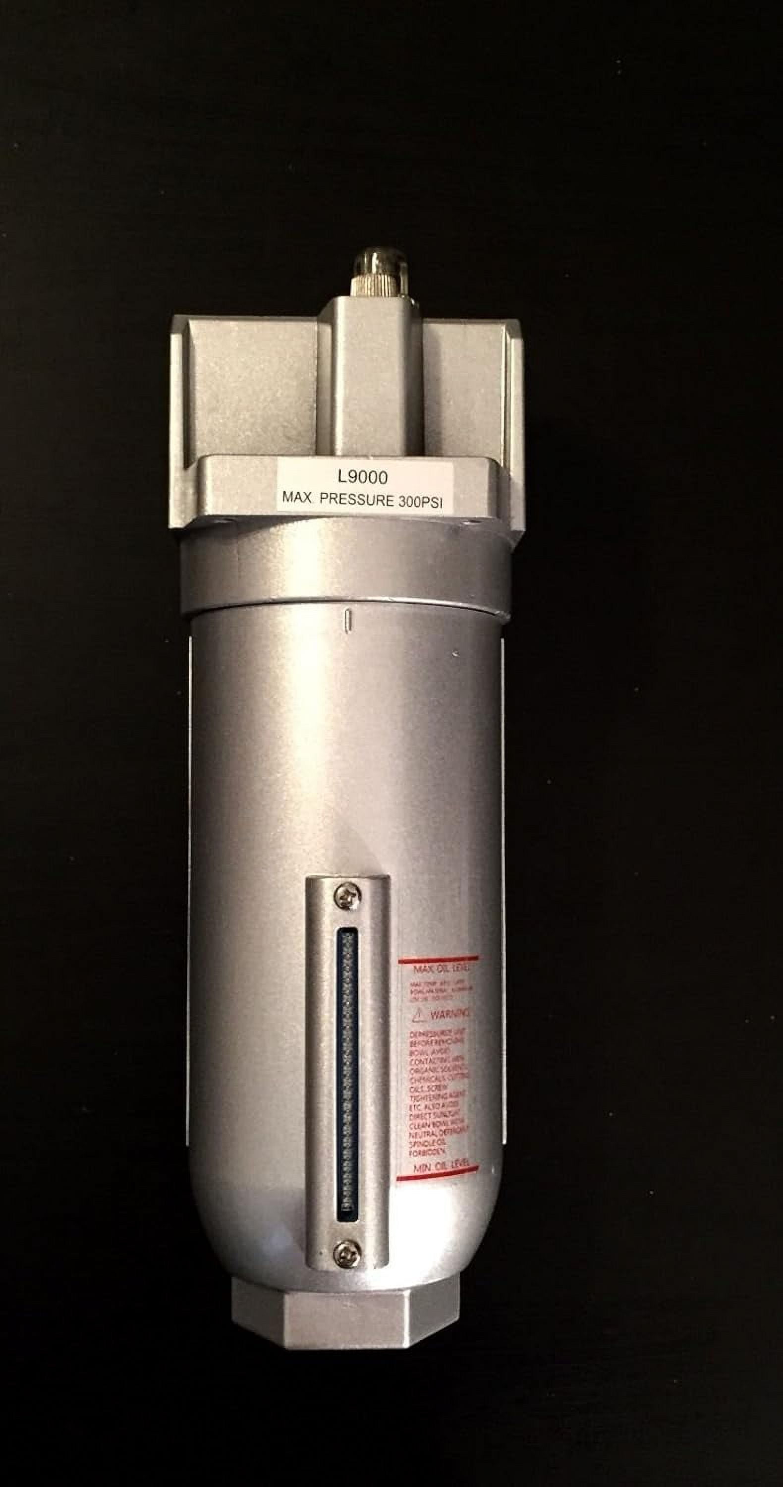 Large Body Industrial Compressed Air Tool Inline Oiler Lubrication