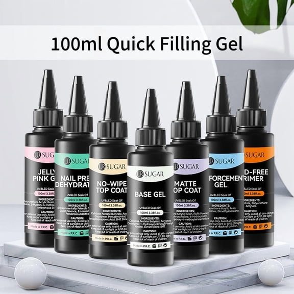 Large Bottle Bottom Rubber Seal Layers Polish Gel For Nail Beauty