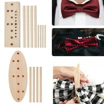 Large Bow Maker Tool Wooden Corsage and Wreath Bow Knotter for Vintage Ribbon Crafting