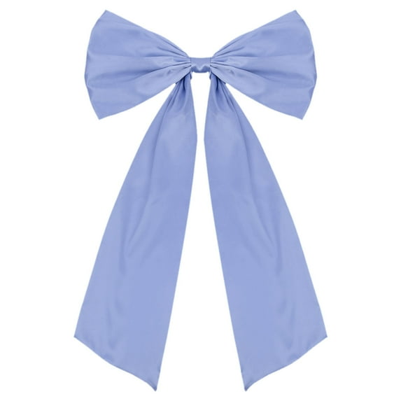 Large Bow for Room Decor, 40x24 Inches Satin Ribbon Tie, Giant Hanging Wall Decor for Ballerina, Girls Birthday Party Decorations