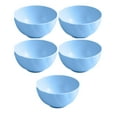 thumbnail image 1 of Large Bowls 6 Inches, Wheat Straw Bowls Unbreakable Salad Bowl,Kitchen Serving Bowl for Salad, Cereal, Soup and Oatmeal (Blue), 1 of 1