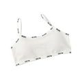 thumbnail image 1 of Large Bras for Girl New Girl Solid Color Soft Comfortable Breathable Children Thin Style Student Bra Underwear Style B-59 White M, 1 of 4