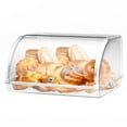 Large Bread Box for Kitchen Countertop Bread Storage Container for
