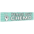 thumbnail image 1 of Large Breast Cancer Banner Decorations, Funny Peace Out Chemo, Survivor Party & Awareness Month Dcor for Women, 1 of 4