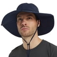 thumbnail image 1 of Large Brim Fishing Hat,UPF 50+ Sun Hats for Mens/Womens Large Bucket hat, 1 of 7