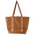 thumbnail image 1 of True Gear Women's Large Tote Bag, Brown Polyester Shoulder Bag for Work, Travel & Everyday Use, 1 of 5