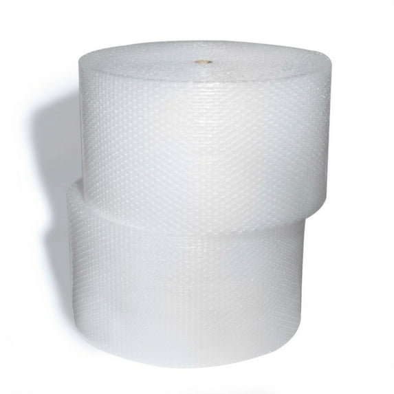 Large Bubble Roll PIECES 1/2 x 125 ft x 24 Inch Bubble Large Bubbles Perf Wrap