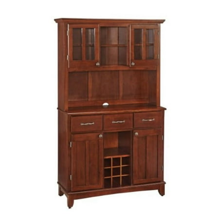 Large Buffet with Hutch - Cherry Top by Homestyles