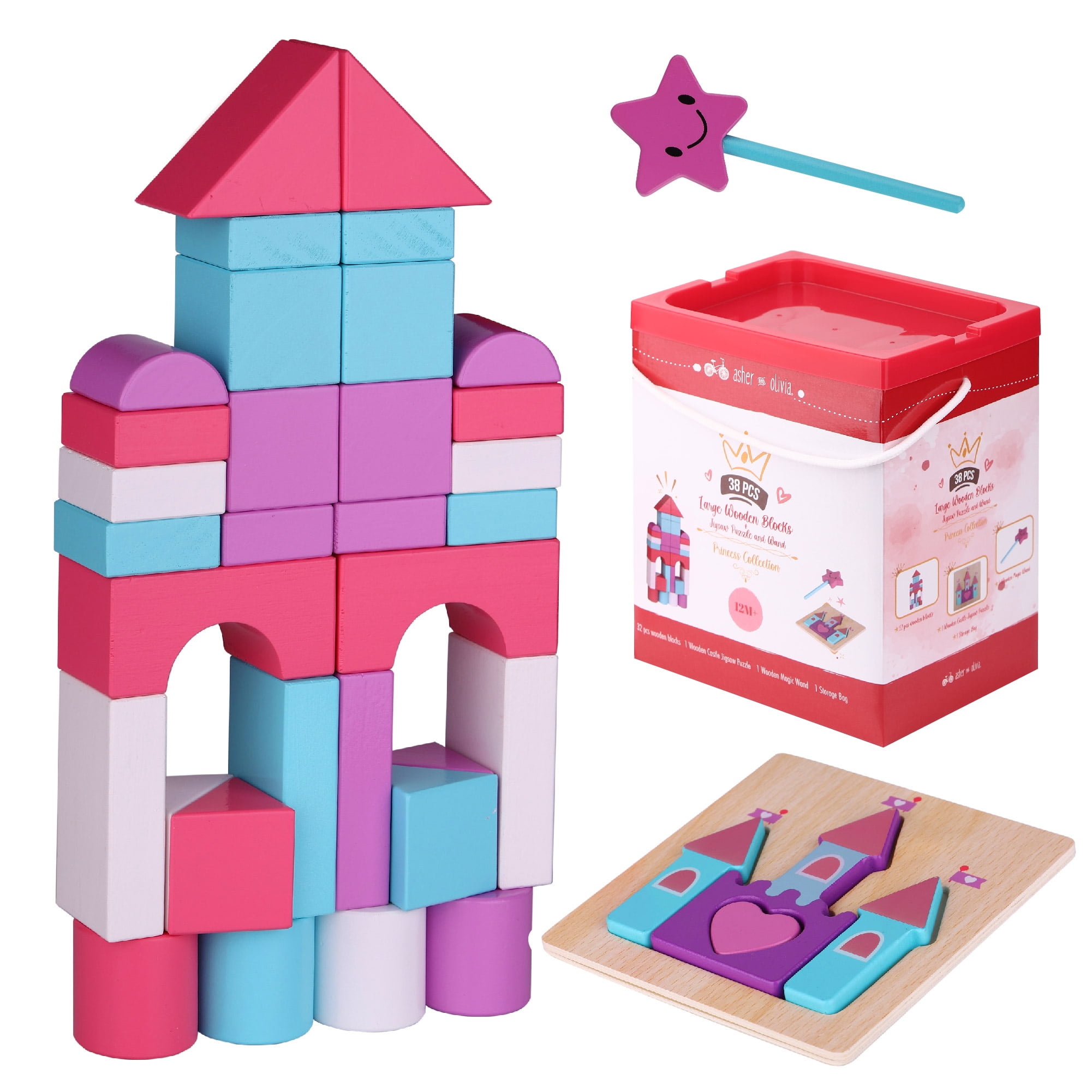 Old 2024 wooden blocks