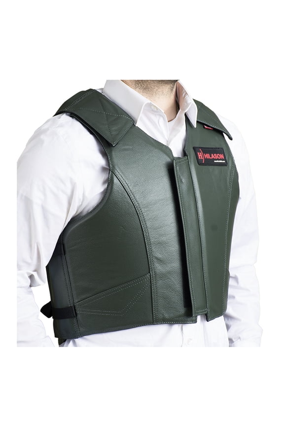 Large Bull Riding Vest Hilason Bull Pro Rodeo Leathergear Equipment