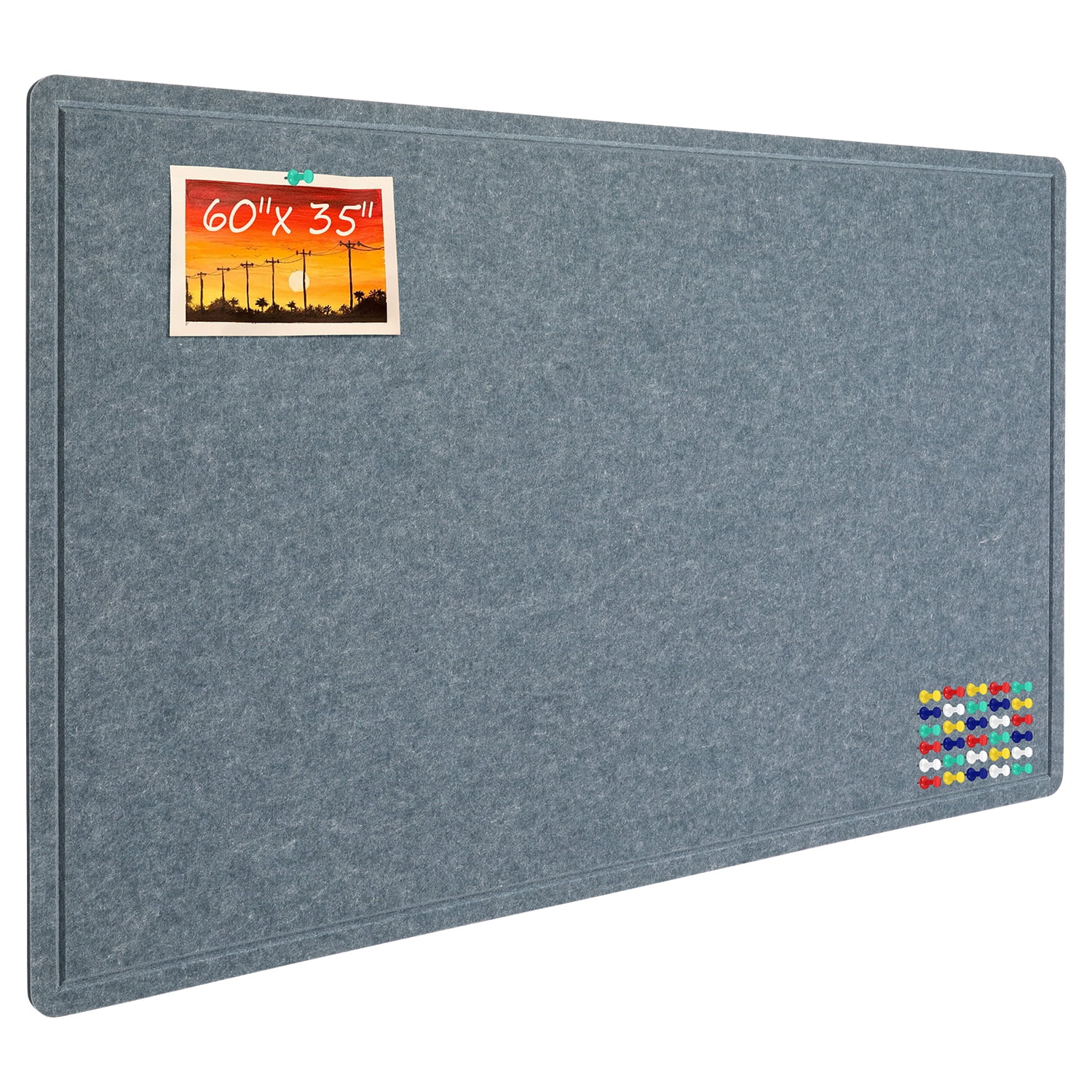 Felt Extra Large Bulletin Board Decorative Felt Pin Board 96 X 48 - View #9