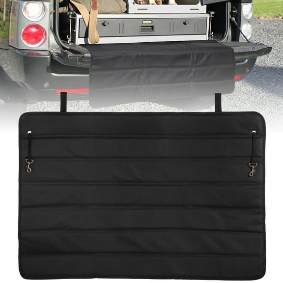 Large Bumper Guard for Cars, 37.825.2 Inch Rear Bumper Protector, Large Trunk Mat for SUV, Foldable Bumper Protective Pad, Universal Oxford Cloth Protection Cargo Mats, 37.825.2"