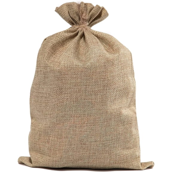 Large Burlap Bags 20x30 Inch Jute Single Burlap Sacks, Grow Bags Root Vegetable Holders, Sacks for Gardening Planting Storage,Outdoor for
