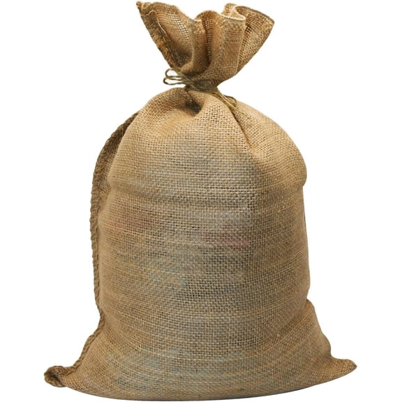Large Burlap Bags Jute Single Burlap SacksReusable 20x30 Inch Grow Bags Root Vegetable Holders Sacks for Gardening Planting Storage Outdoor (1)