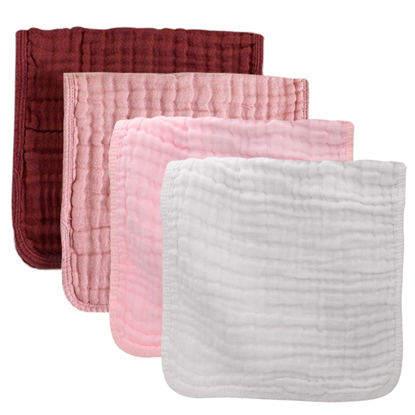 Large Burp Cloths Sets For Baby, Soft Absorbent Cotton Burping Rags ...