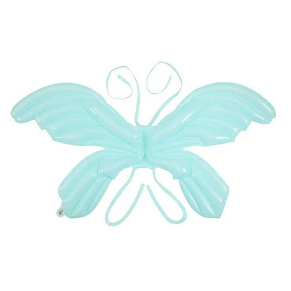 Large Butterfly Balloons,Fairy Wings Foils Balloons, Blue Rainbow Wings Balloons for Kids Birthday Party Fairy Costume Carnival Party Decor, Children Christmas Halloween Cosplay