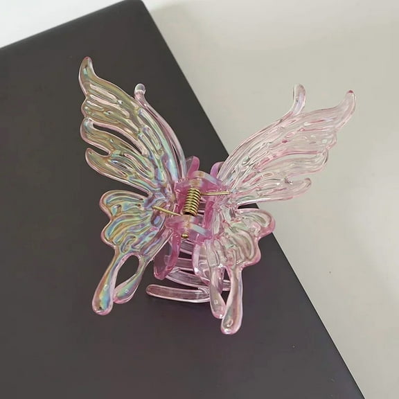 Large Butterfly Hair Claws Women Girls Temperament Hair Clips Colorful Geometric Hairpins Barrettes Fashion Hair Accessories