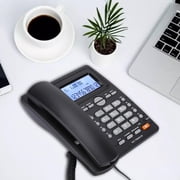 Large Buttons Corded Phone With Speakerphone Clear Sound For Calculator Home Telephone