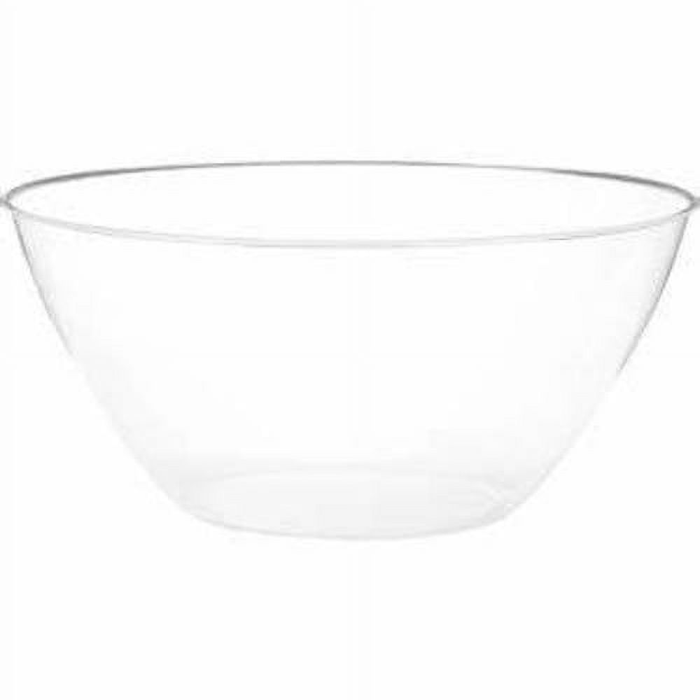 Large CLEAR Plastic Bowl