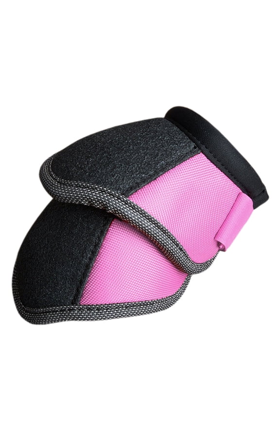 Large Cactus Gear Dynamic Edge Horse Leg Protection Bell Boots Pair Pink