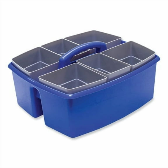 Large Caddy with Sorting Cups, Blue, 2/Carton | Bundle of 2