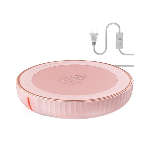 Large Candle Warmer Plate - Coffee Cup Mug Warmer for Desk, Electric Mug Heater and Cup Warmer for Beverages, Milk, Tea & Coffee, Candle Melter, Ideal Coffee Accessories Gifts