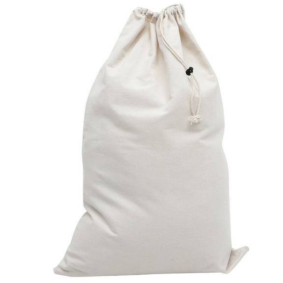 Large Canvas Laundry Bag Heavy Duty Large Laundry Bag Drawstring Clothes Bag