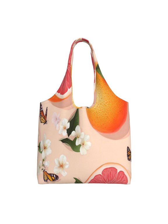 Large Canvas Tote Bag For Women Men Soft Shoulder Bag Lightweight For Groceries Work Commute Travel Reusable Shopping Bag Lime