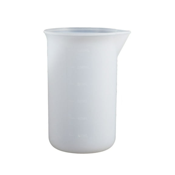 Large Capacity 120ml Silicone Measuring Cups for Resin and Craft Nonstick Mixing Tool with Precise Scale Daily Use