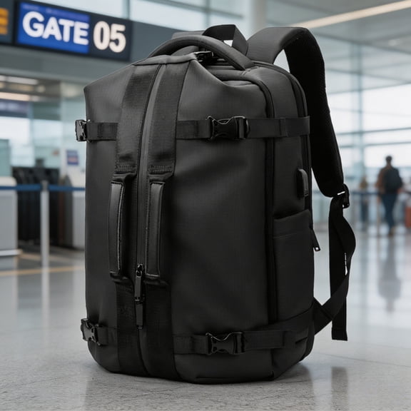 Large-Capacity 16-Inch Laptop Backpack, High-Quality Unisex Travel and Business Backpack